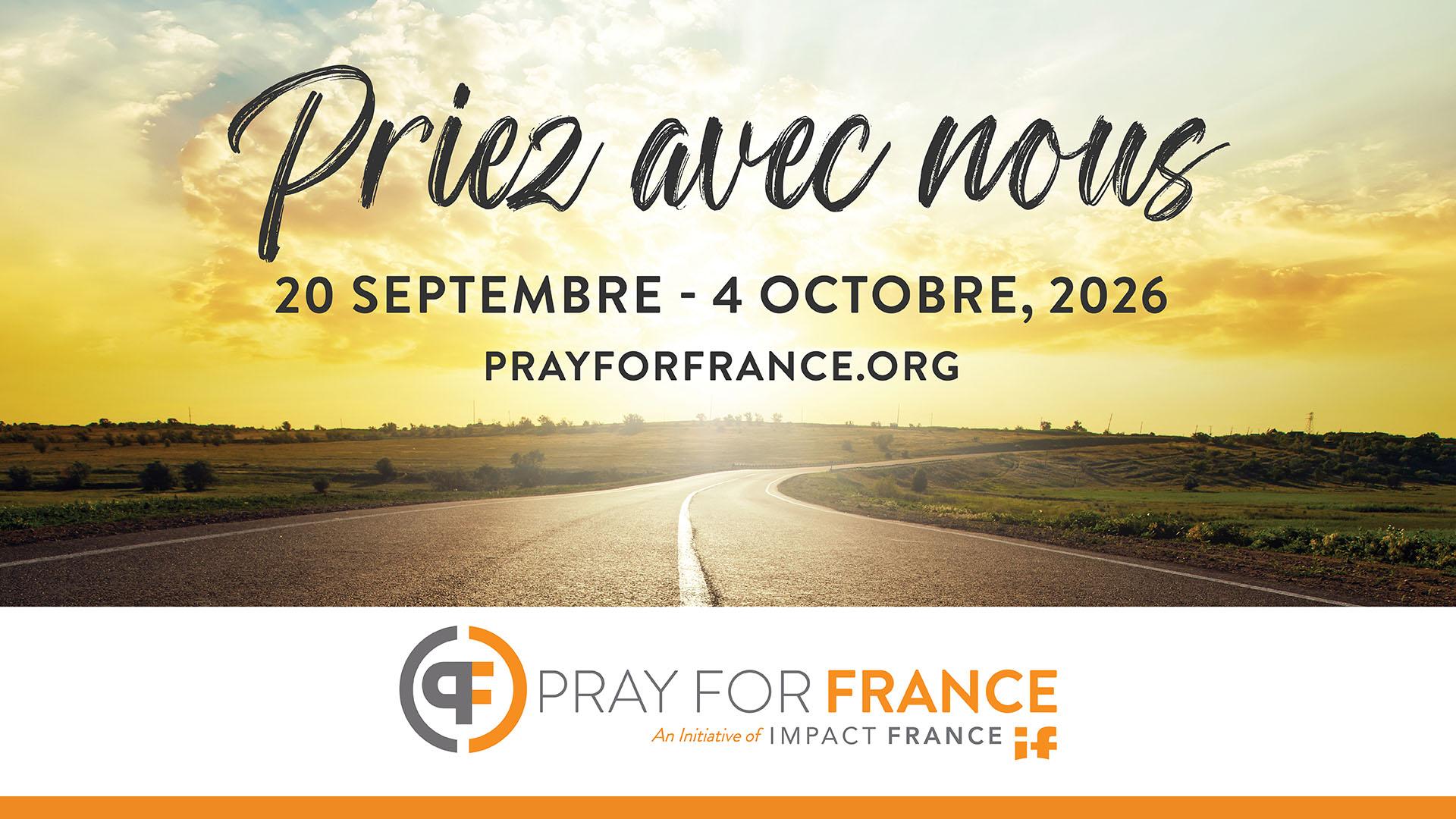 Deux semaines pour prier ensemble pour notre pays 🙏🏼🇫🇷